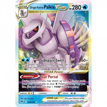 Pokémon TCG: Origin Forme Palkia Vstar League Battle kaladė